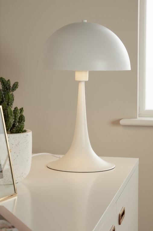 Veioza alba, 1 bec, E27, 42 W  GoodHome Buzzell