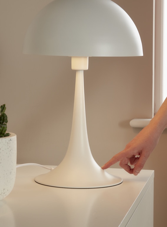 Veioza alba, 1 bec, E27, 42 W  GoodHome Buzzell