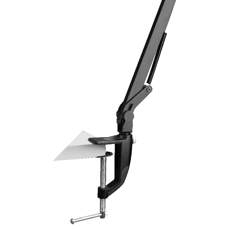 Veioza neagra LED, 13 W • GoodHome Moxette