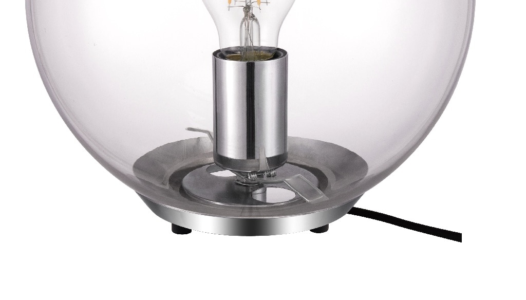 Veioza GOODHOME Barool, E27, IP20, transparent