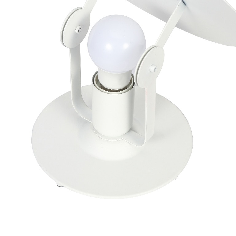 Veioza alba, 1 bec, E27, 10 W  GoodHome Kiranat