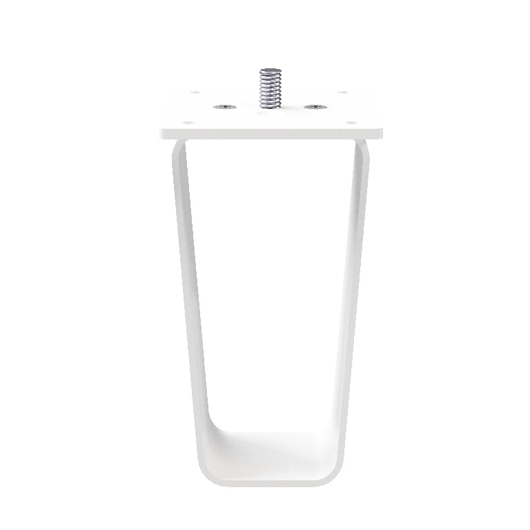 Picioare lemn albe dresing  GoodHome Atomia