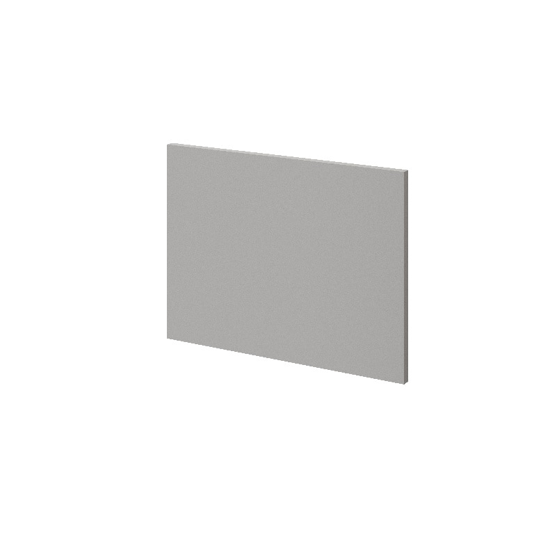 Front dresing, gri, mat, 37.5x37.5 cm  GoodHome Atomia