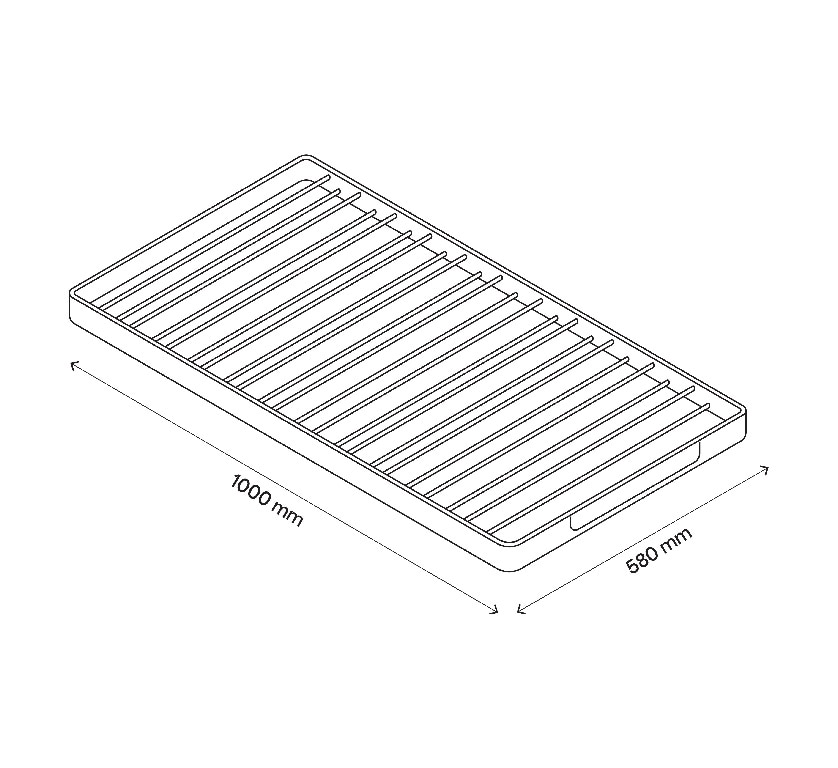 Raft Pantaloni D58Mm  L1000Mm • GoodHome Atomia