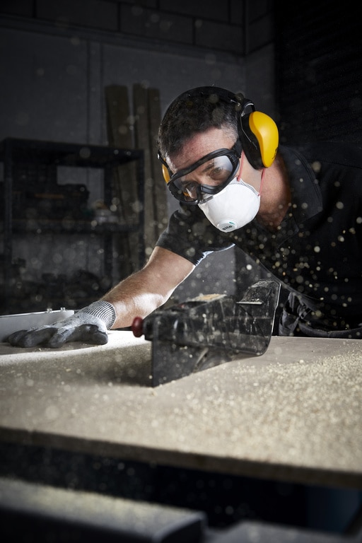 Masca protectie Site SRE446, FFP3, cu supapa, set 2 bucati, alba