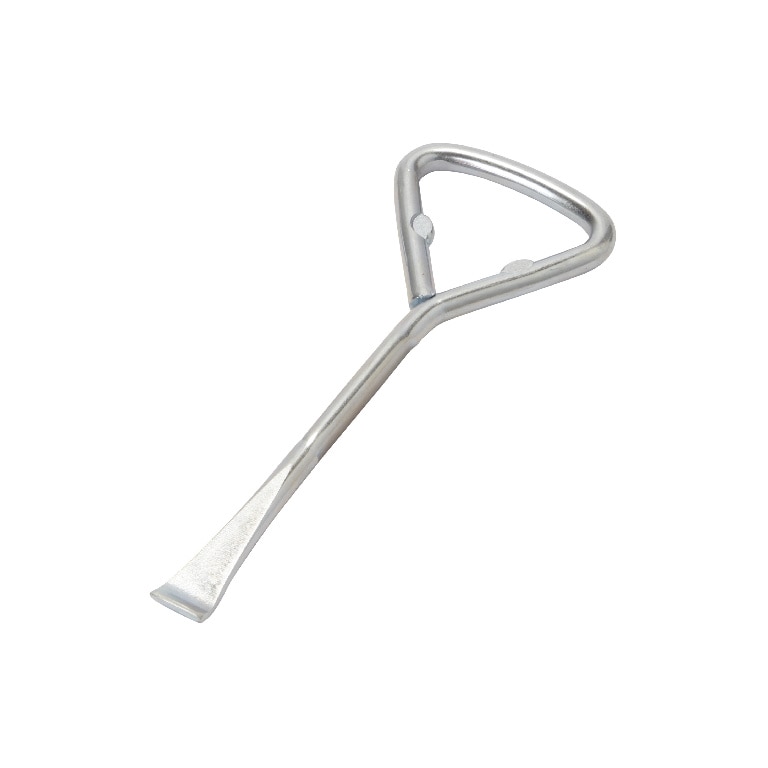 Desfacator cutie vopsea, 11.6cm, metal, argintiu