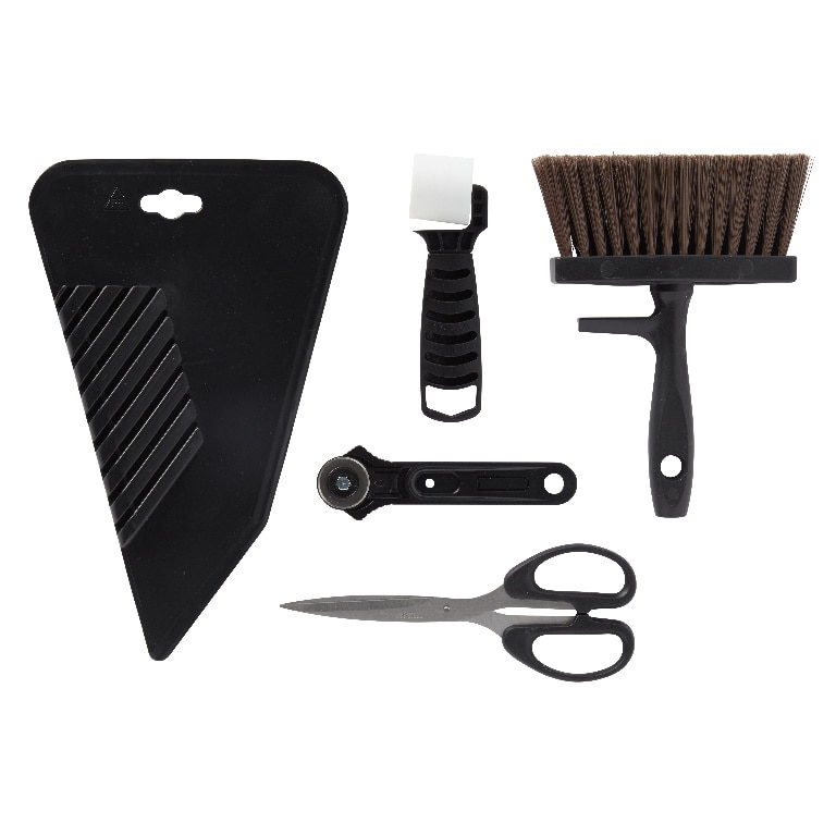 Set unelte pentru tapet, 5 bucati