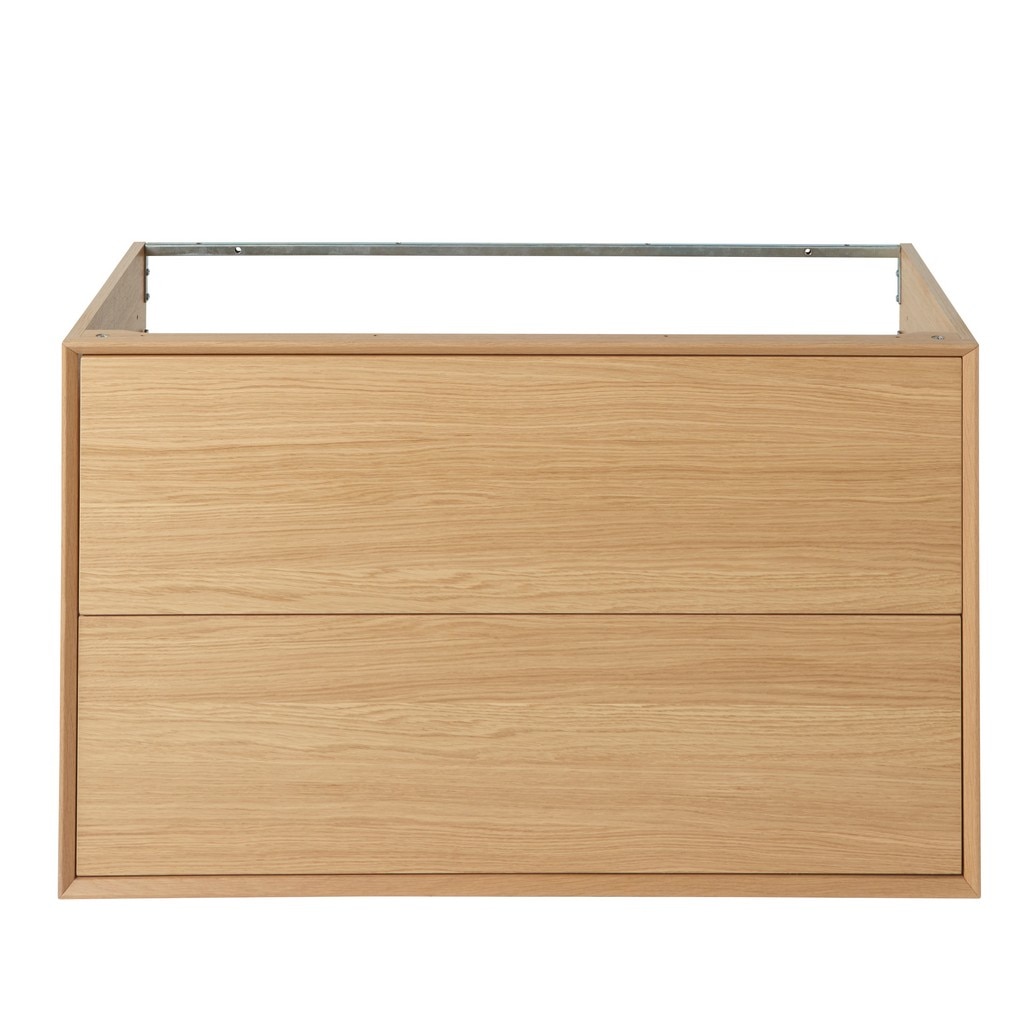 Masca lavoar GoodHome Avela, suspendata, 100 x 45 x 60 cm, stejar