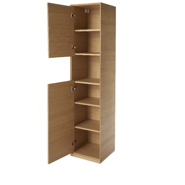 Coloana baie GoodHome Avela, suspendata, 40 x 36 x 170 cm, stejar