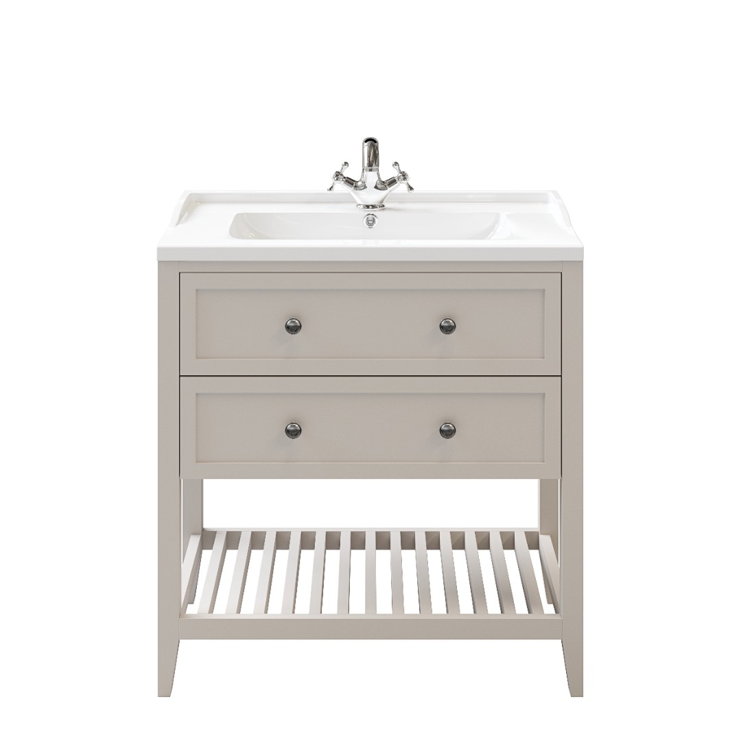 Baza lavoar baie, gri, 80 cm  GoodHome Perma