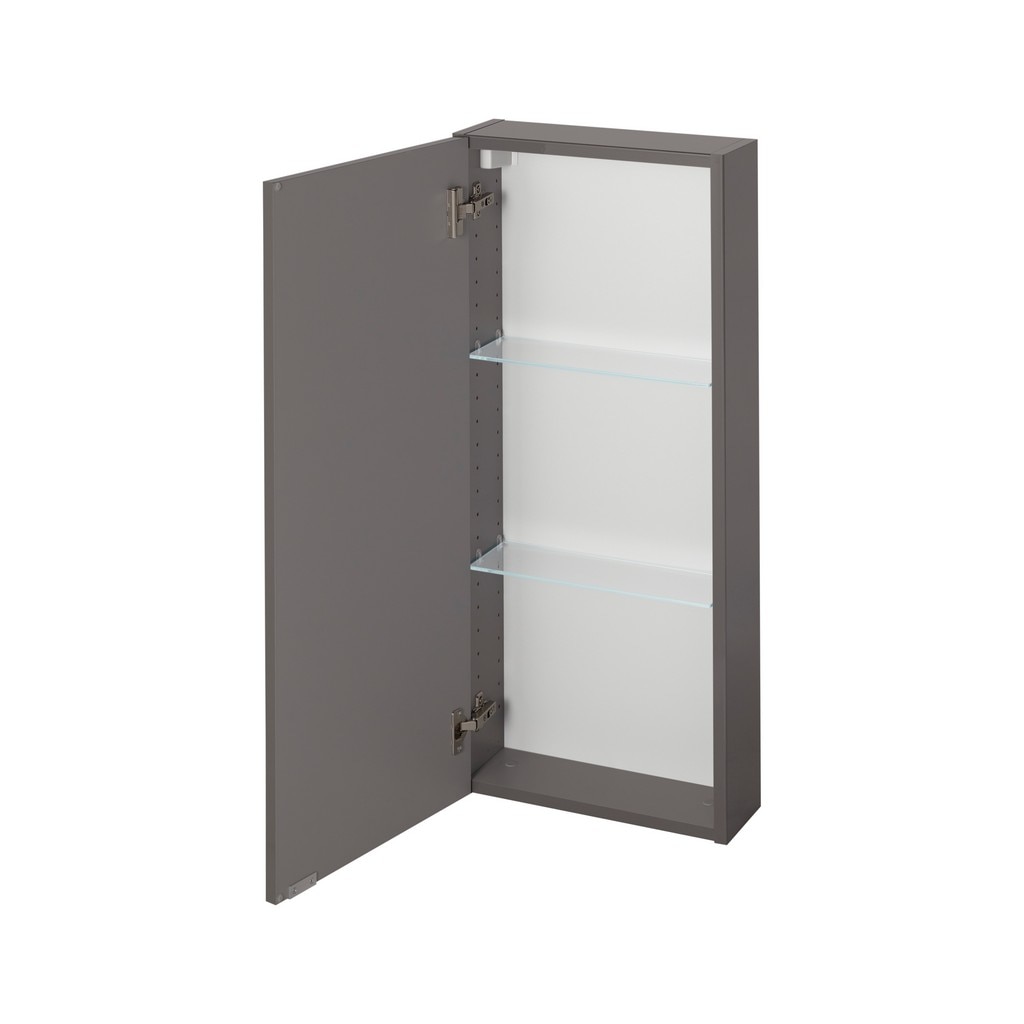 Dulap baie suspendat, antracit, 90 x 40 x 15 cm GoodHome Imandra