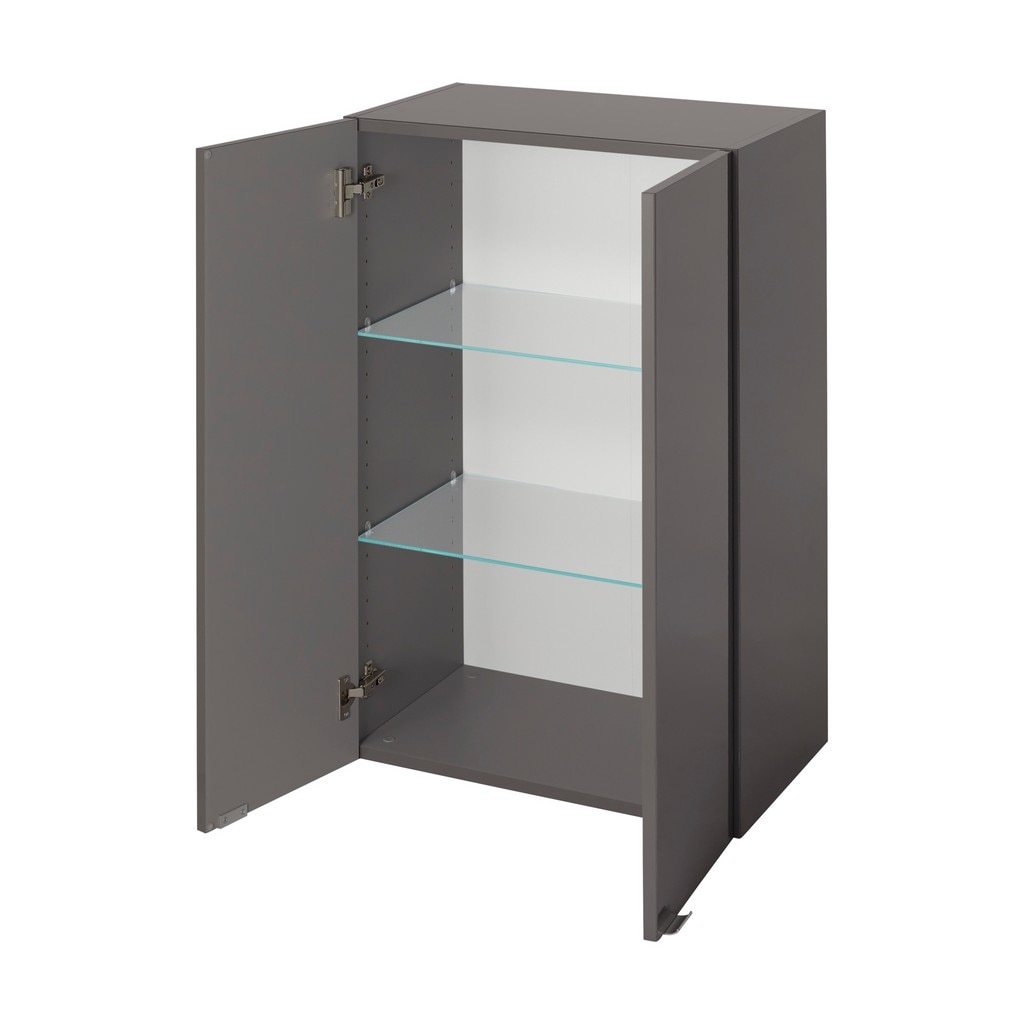 Dulap baie GoodHome Imandra, suspendat, 60 x 36 x 90 cm, taupe