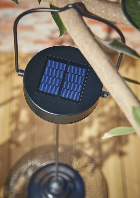 Plafoniera LED, neagra, D18, 1.2 V, metal si sticla  • Koyaka