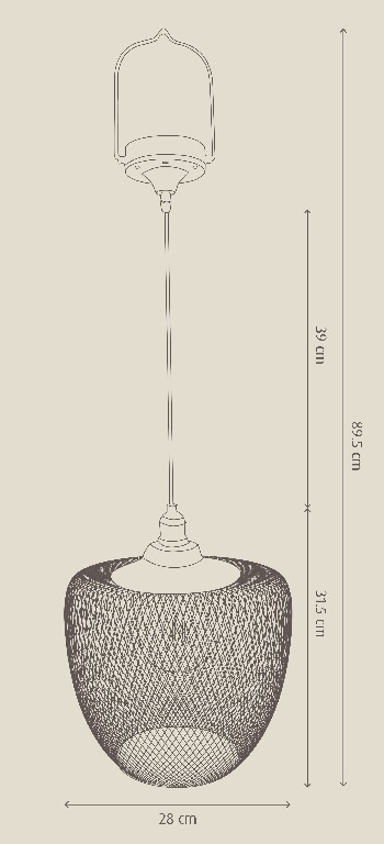 Plafoniera LED, neagra, D18, 1.2 V, metal si sticla  • Koyaka