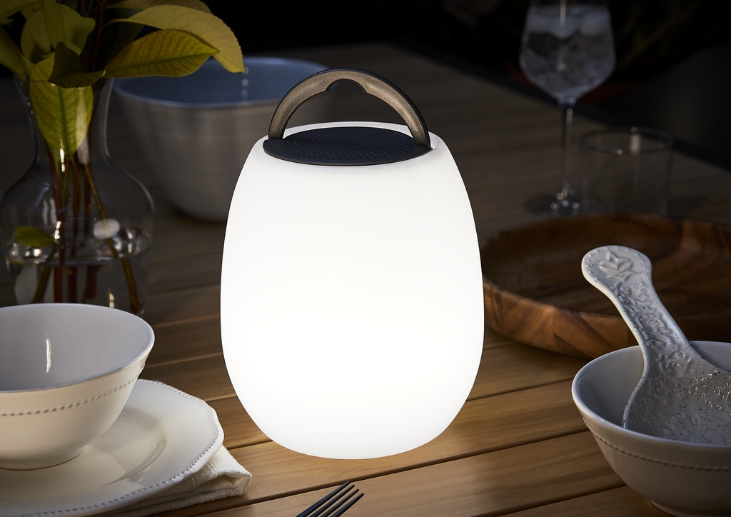 Lampa LED cu boxa si bluetooth, multicolor, 1 bucata, 4 W