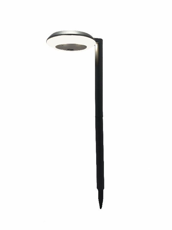 Lampa solara LED, plastic, negru, 1 bucata, 1.2 W • Blooma 