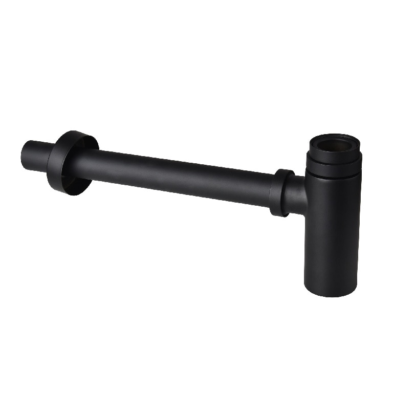 Sifon lavoar FLOMASTA, 150 - 223 mm, 32 mm, 1/4", negru