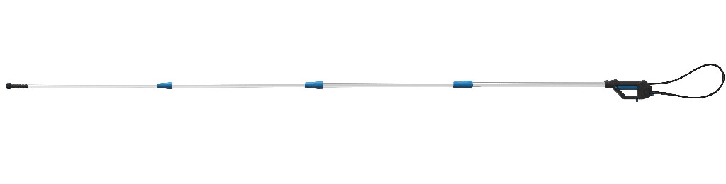 Lance telescopica pentru masini de spalat sub presiune Mac Allister, 180 bar, 4 m, aluminiu si plastic