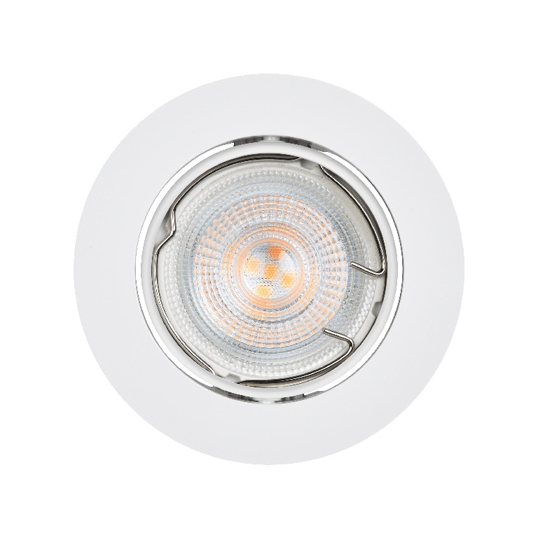 Set 10 Spoturi Albe Led 8.5Cm