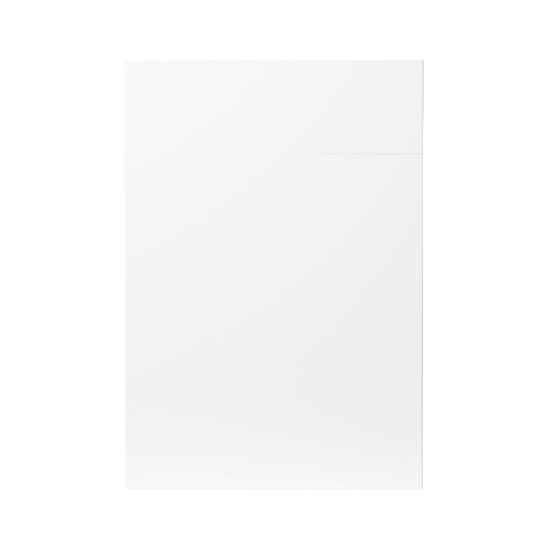 Front alb, usa fata si usa sertar 50 cm • Balsamita