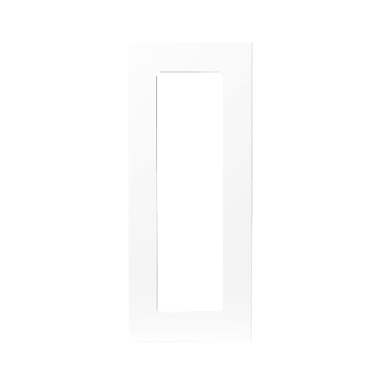 Front alb mat, usa sticla dulap 30 cm  Balsamita