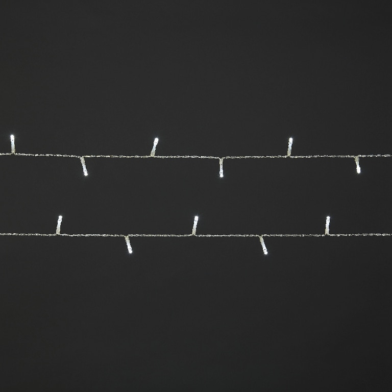 Ghirlanda luminoasa, 50 led-uri, 5.2 m, iluminare alb rece