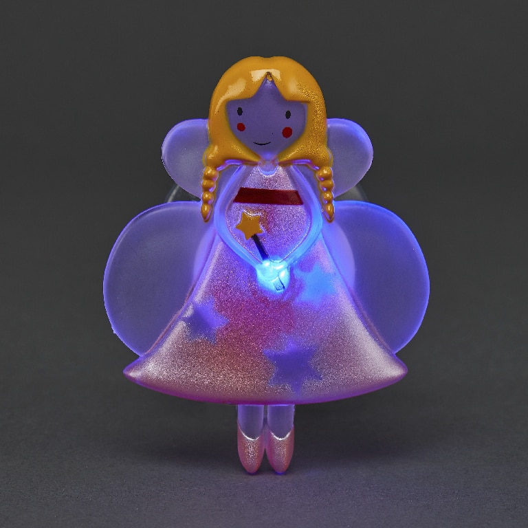 Figurina luminoasa Zana, 4 x 9 cm, multicolor