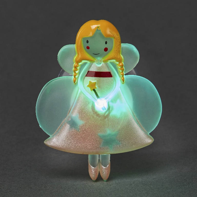 Figurina luminoasa Zana, 4 x 9 cm, multicolor