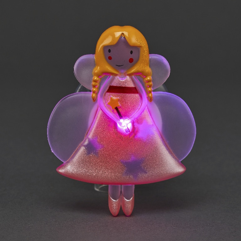 Figurina luminoasa Zana, 4 x 9 cm, multicolor