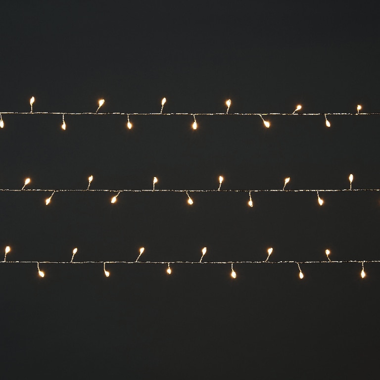 Ghirlanda luminoasa, 300 led-uri, 18.95 m, iluminare alb cald