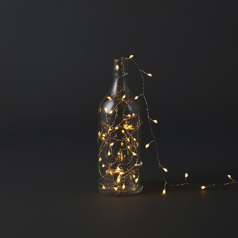 Ghirlanda luminoasa, 300 led-uri, 18.95 m, iluminare alb cald