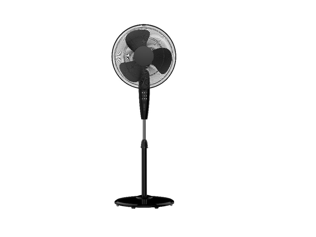 Ventilator cu picior, 55 W, 40 cm, negru  GoodHome