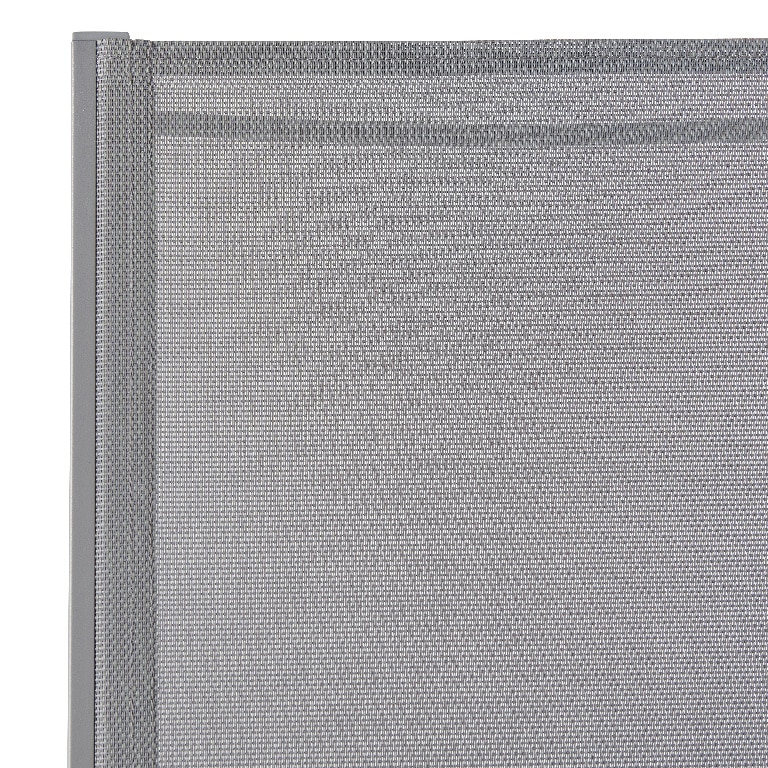 Scaun de gradina, gri, otel, 47 x 86 cm  GoodHome Batz 