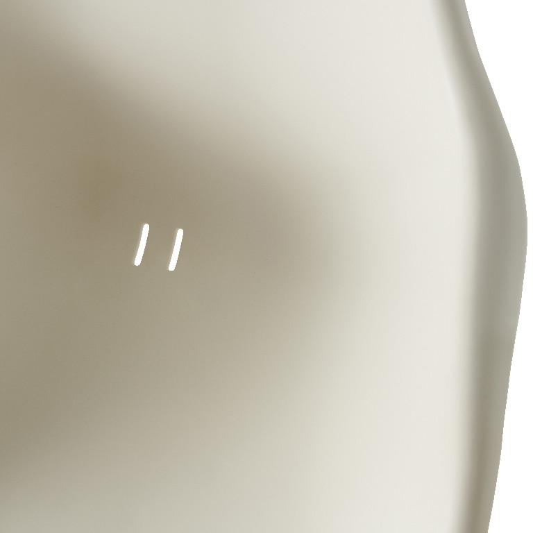 Scaun de gradina si terasa GoodHome Kiwee, alb, plastic, 58 x 84 x 61 cm