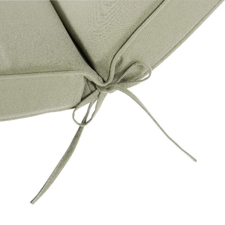 Perna sezlong gradina, verde, forma dreptunghiulara, 190 x 55 cm • GoodHome Tiga