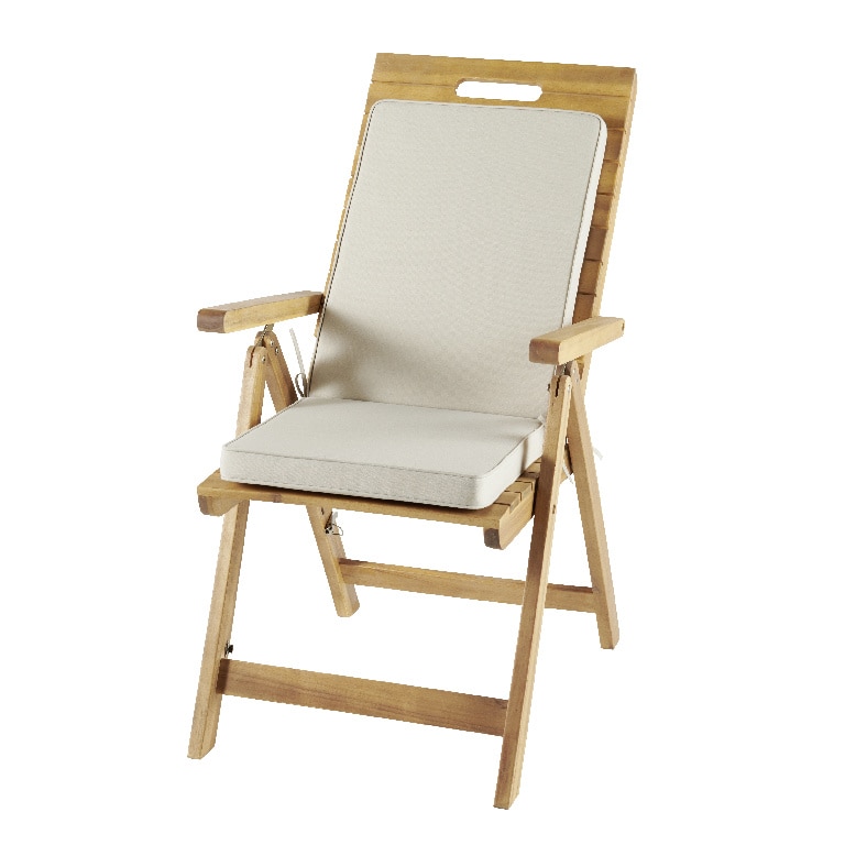 Perna gradina, alb, forma dreptunghiulara, 40 x 94 cm • GoodHome Tiga