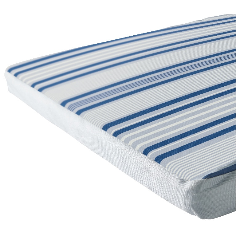 Perna gradina, albastru, forma dreptunghiulara, 190 x 55 x 6 cm • GoodHome Isla