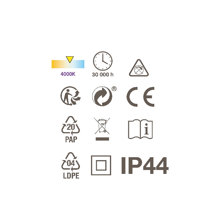 Lampa exterioara cu led , 550 lm  •  Devlin