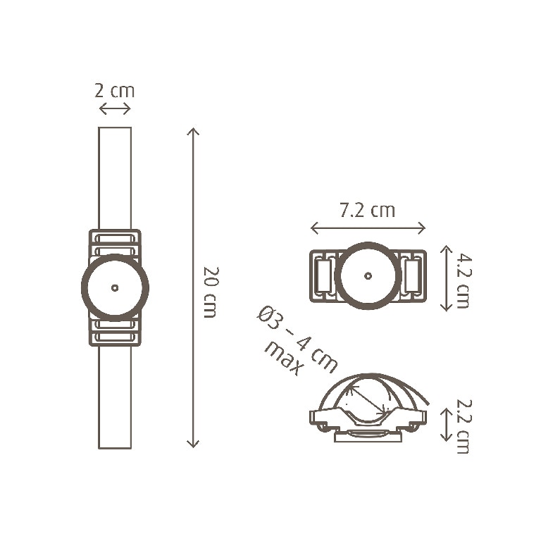 Accesoriu lampa exterioara cu magnet  •  Dalzel