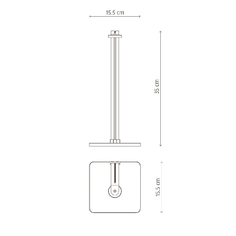 Accesoriu stand lampa exterioara    Danzel