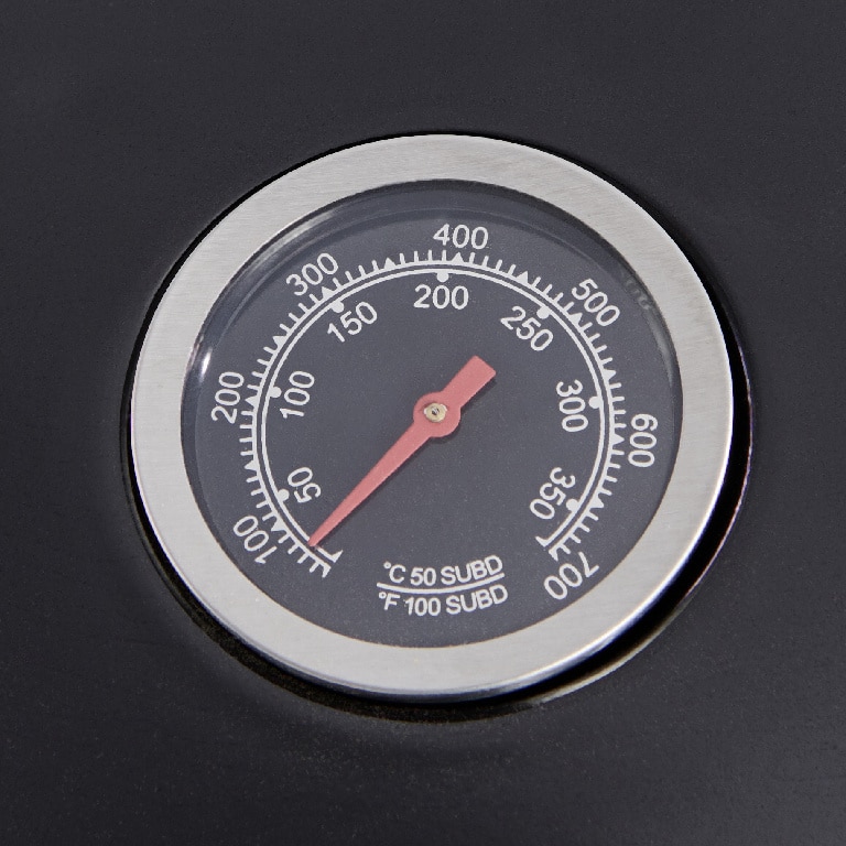 Gratar pe gaz, otel, negru, 144 x 63 x 106 cm • GoodHome Tippah 4