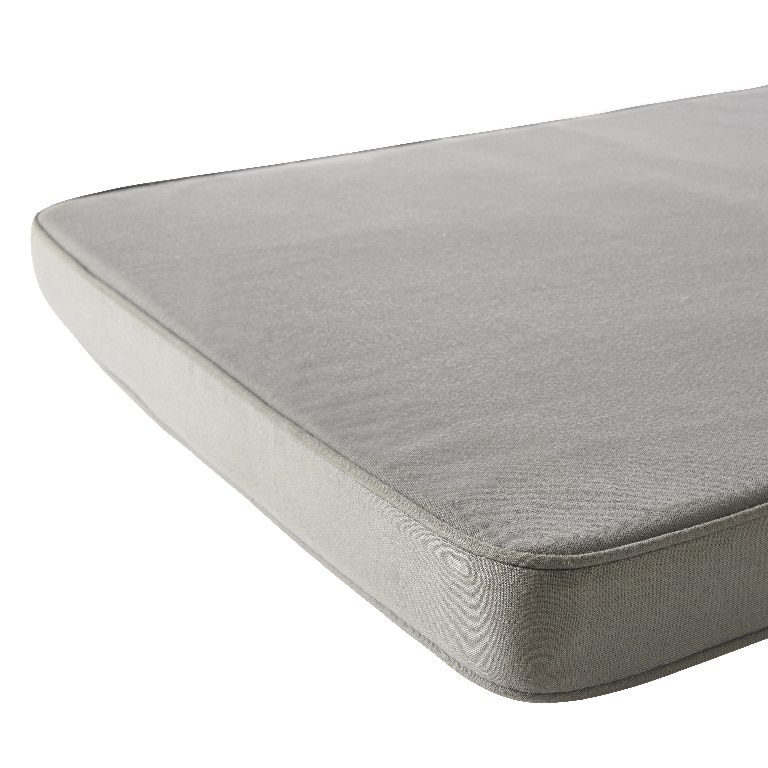 Perna sezlong gradina, gri, forma dreptunghiulara, 190 x 55 cm GoodHome Tiga
