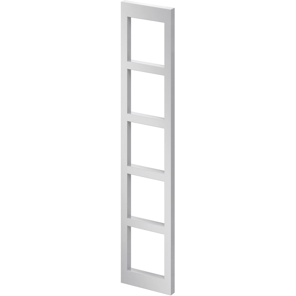 Front usa GOODHOME Alisma, MDF, 15 x 72 x 2 cm, gri deschis