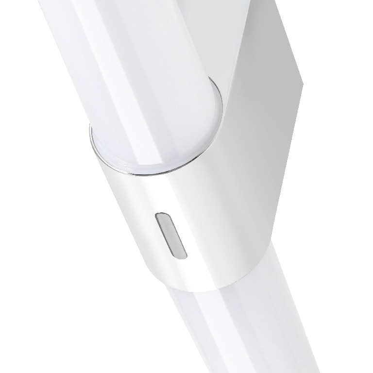 Aplica LED, 1 x 9 W, argintiu, plastic 