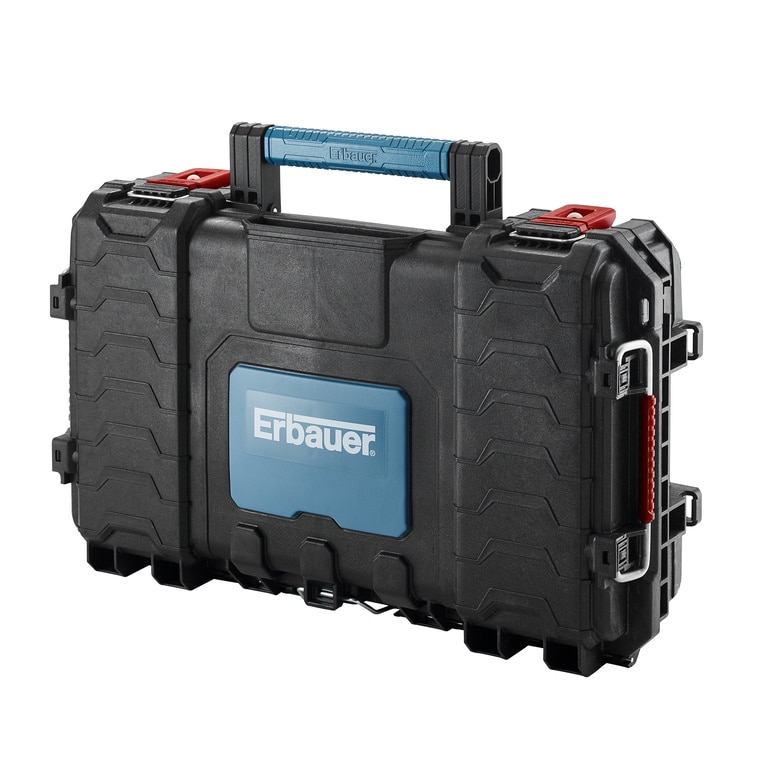 Cutie modulara depozitare scule Erbauer Connecx, 56.4 x 35 x 16.5 cm, negru