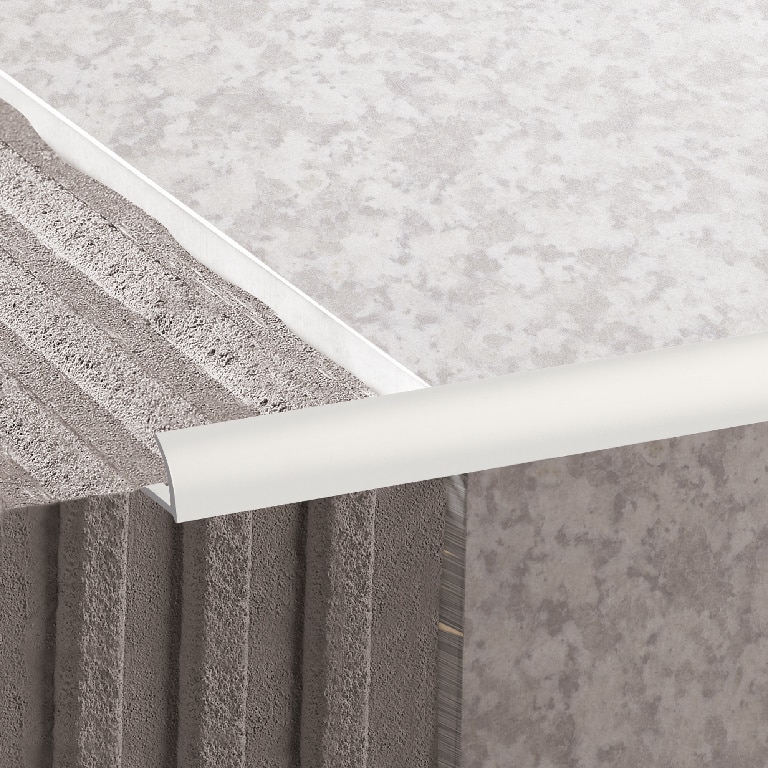 Profil rotund exterior, 9 mm, crem