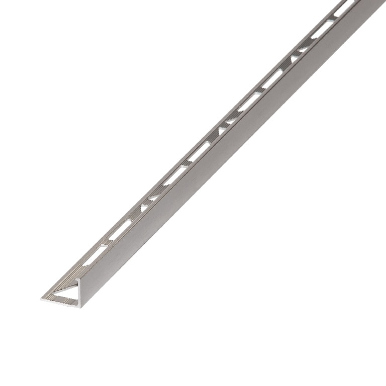 Profil drept, 12.5 mm, aluminiu, argintiu