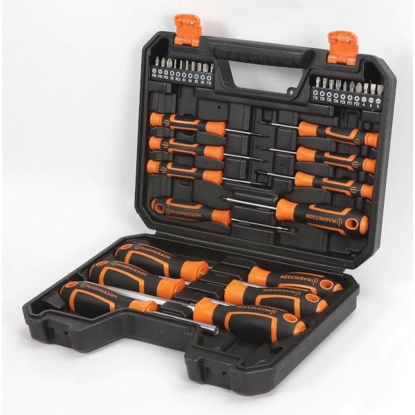 Set surubelnite MAGNUSSON, 34 piese, negru