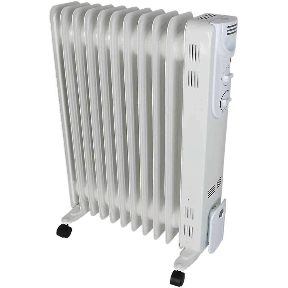 Radiator electric CYBL20-11, 11 elementi, 2500W, alb