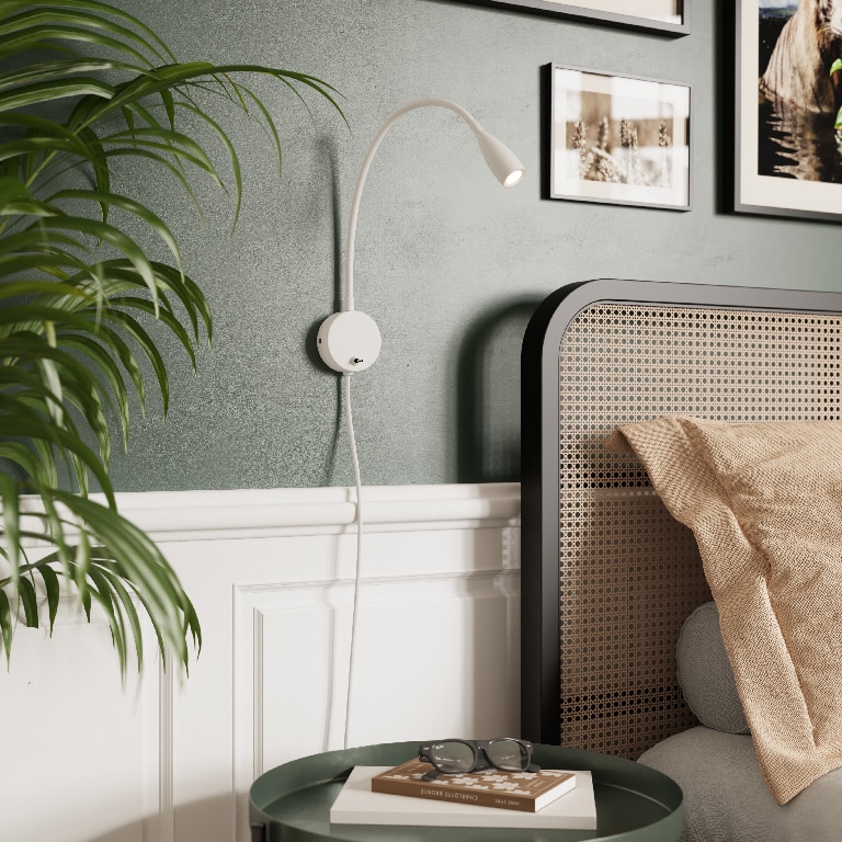 Aplica LED, alba 1 bec, 4.1 W, 270 lm GoodHome Homven